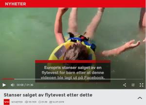 Flytevest kan være direkte drukningsfarlig for barnet ditt!